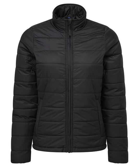 Personalised Jackets - Black Premier Women’s ‘Recyclight’ padded jacket
