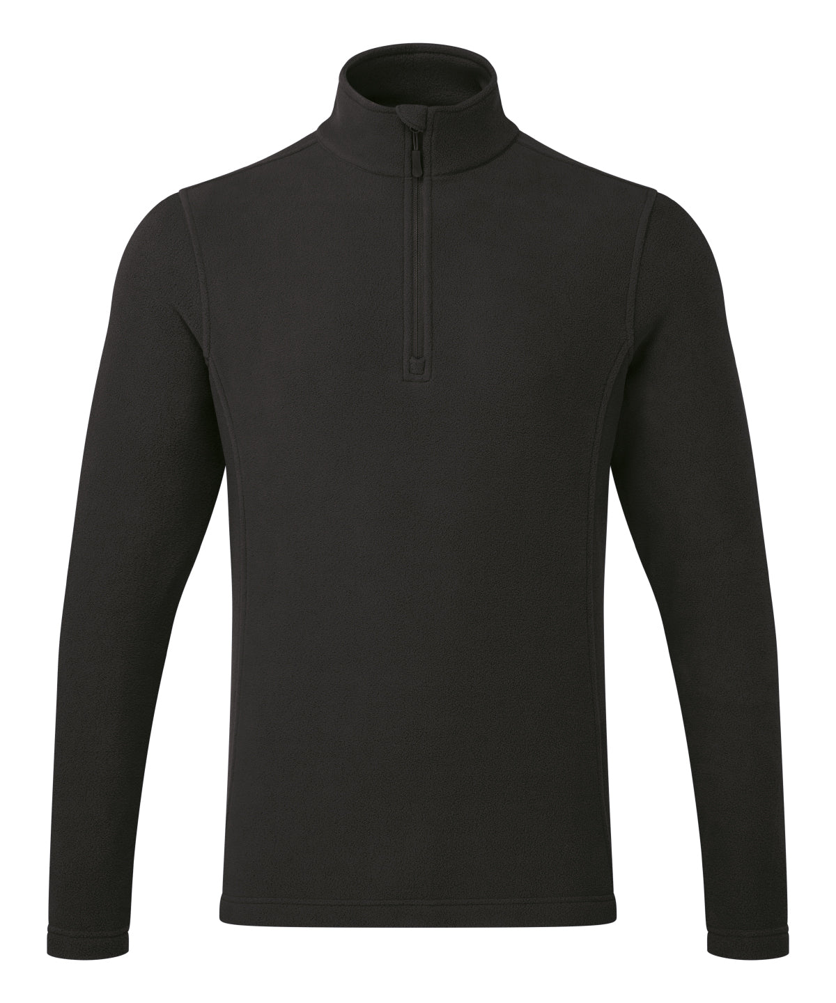 Personalised Jackets - Black Premier Unisex ‘Recyclight’ 1/4 zip microfleece