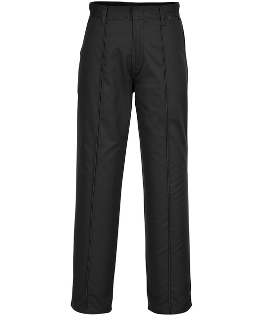 Personalised Trousers - Black Portwest Preston trousers (2885) regular fit