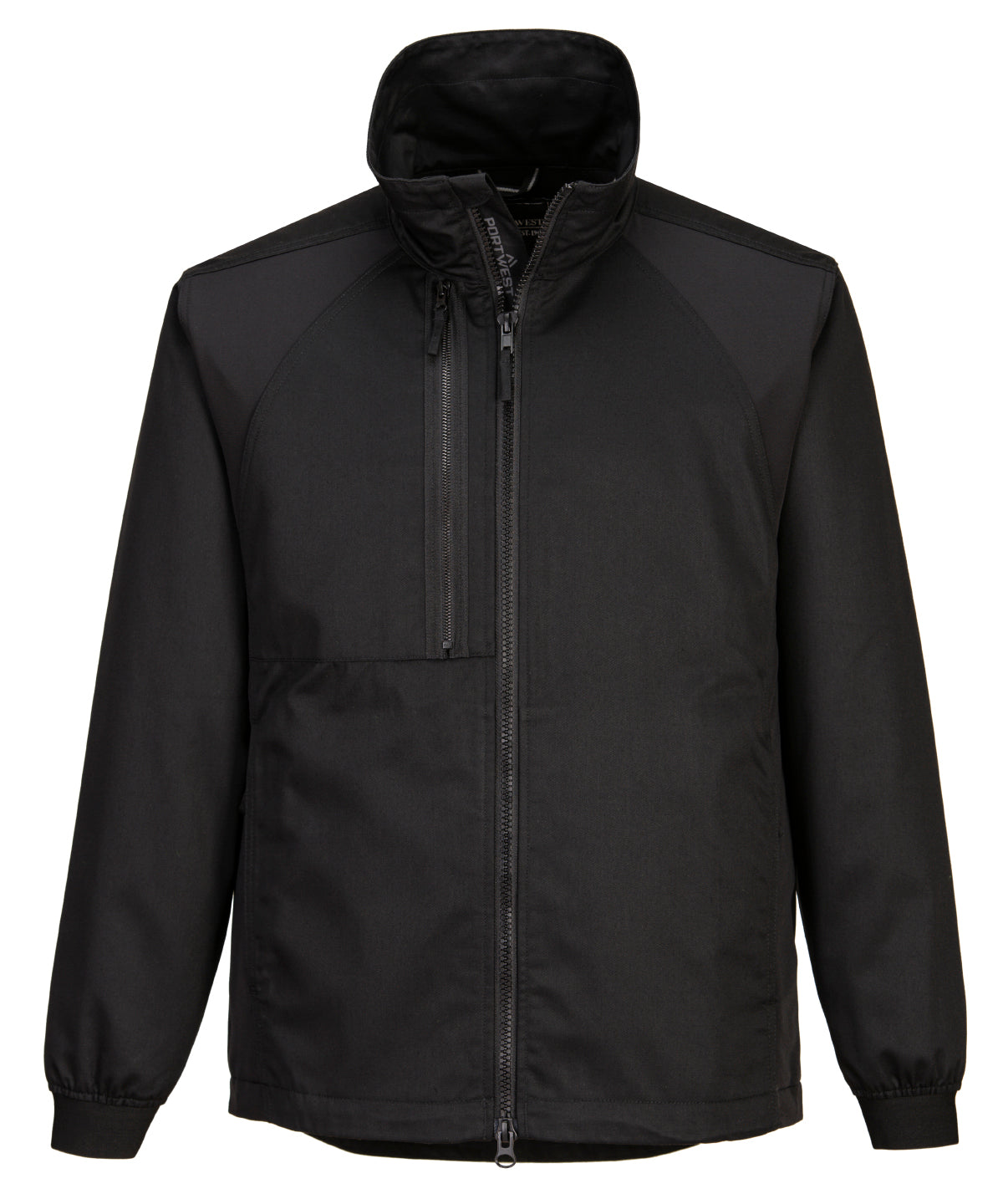 Personalised Jackets - Black Portwest WX2 stretch work jacket (CD885)