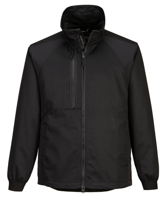 Personalised Jackets - Black Portwest WX2 stretch work jacket (CD885)