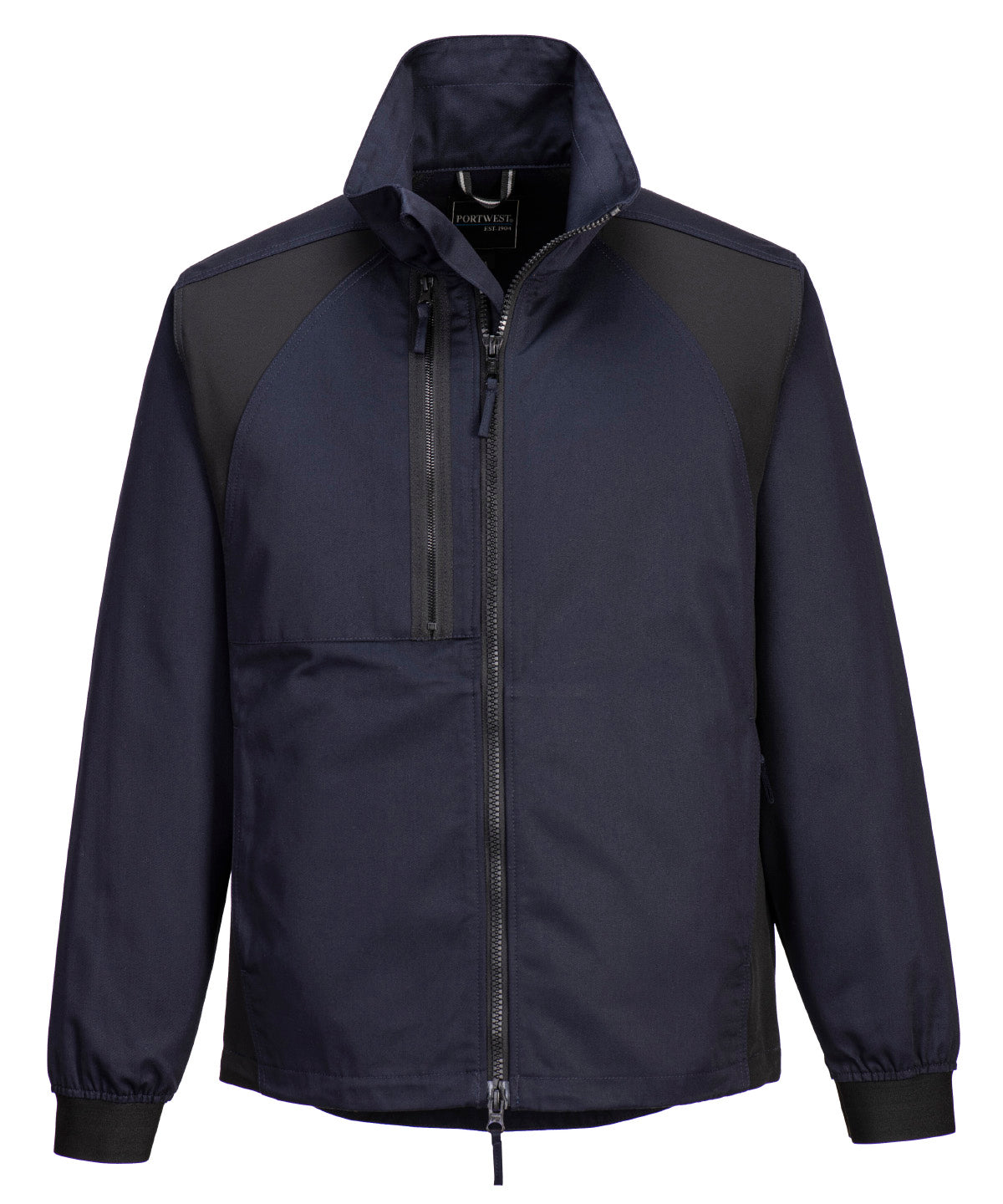 Personalised Jackets - Black Portwest WX2 stretch work jacket (CD885)