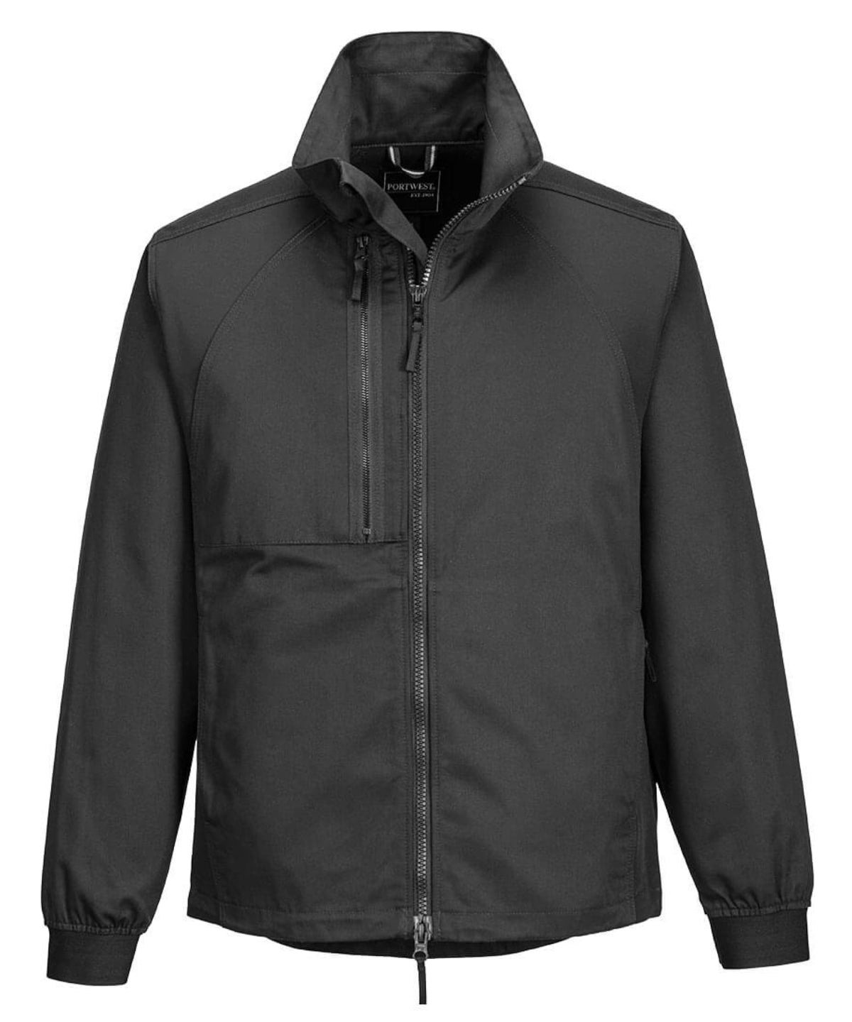 Personalised Jackets - Black Portwest WX2 stretch work jacket (CD885)