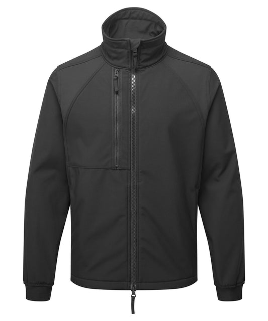 Personalised Jackets - Black Portwest WX2 2-layer softshell