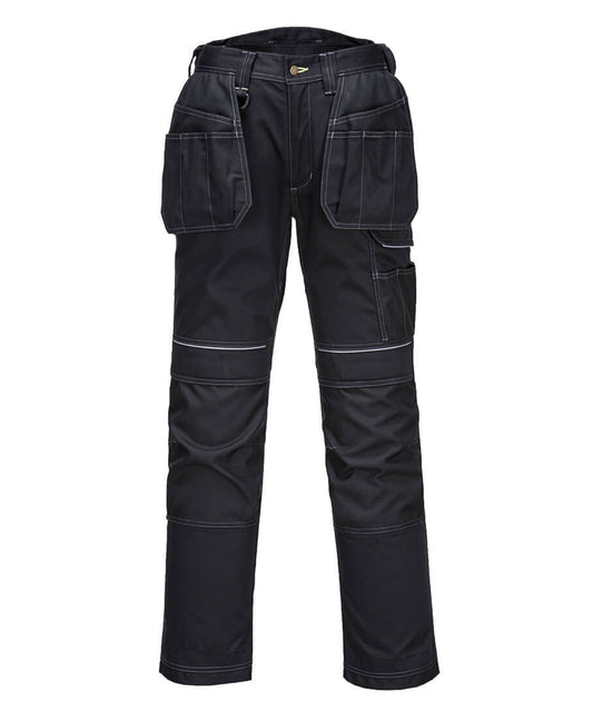 Personalised Trousers - Black Portwest PW3 padded trousers