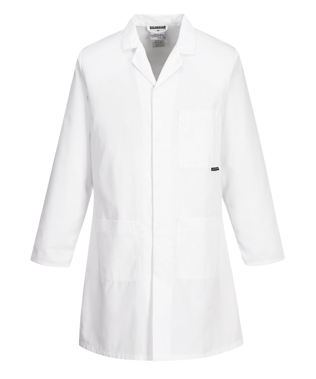 Personalised Jackets - Navy Portwest Lab coat (2852)