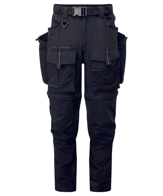 Personalised Trousers - Black Portwest Ultimate modular 3-in-1 trousers