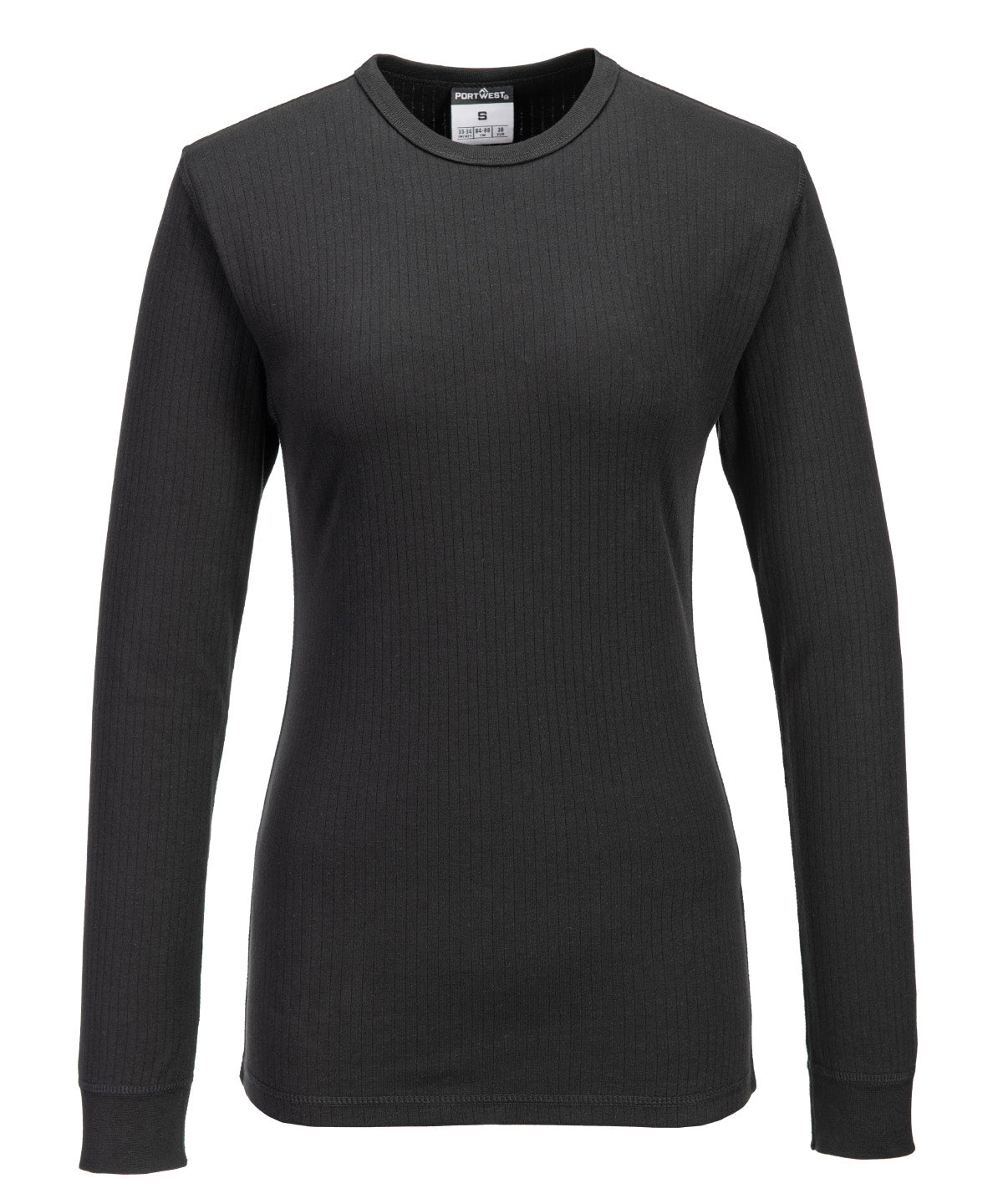 Personalised Baselayers - Black Portwest Women’s baselayer top