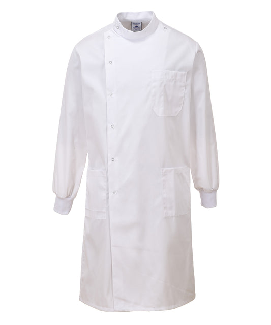 Personalised Jackets - White Portwest Howie coat – Texpel finish