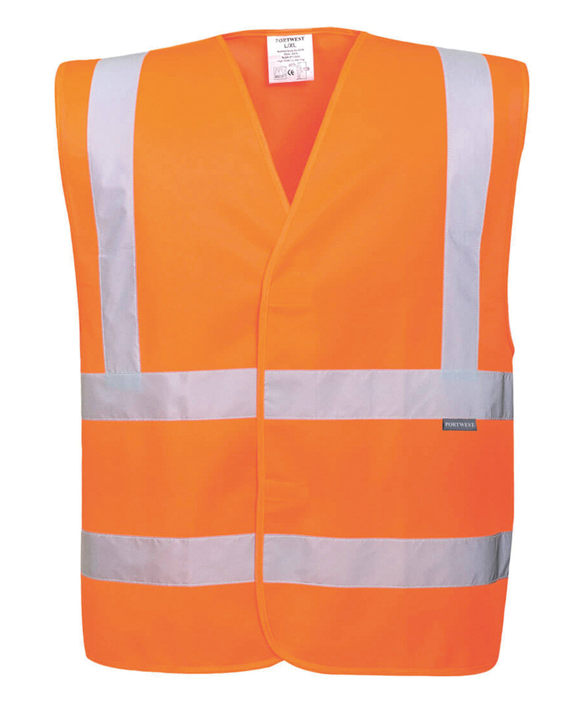 Personalised Vests - Neon Orange Portwest Eco Hi-vis vest (EC76)