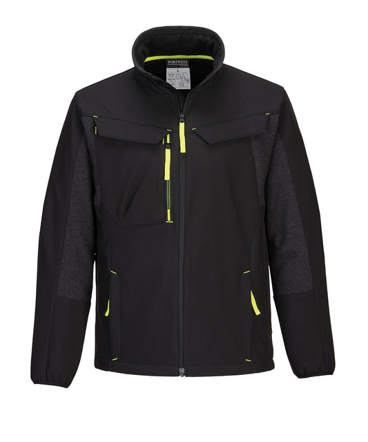 Personalised Jackets - Black Portwest WX3 Eco Hybrid softshell jacket (2L) (T753)