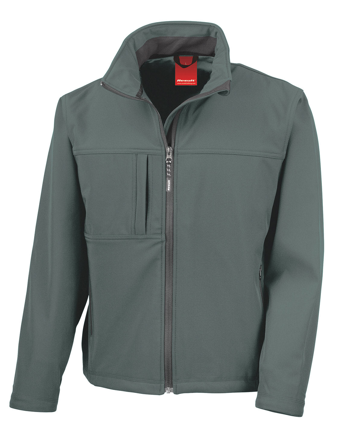 Personalised Jackets - Mid Blue Result Classic softshell jacket