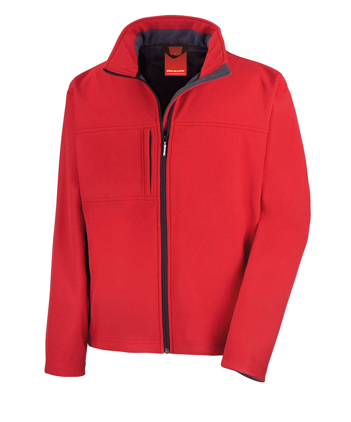 Personalised Jackets - Black Result Classic softshell jacket