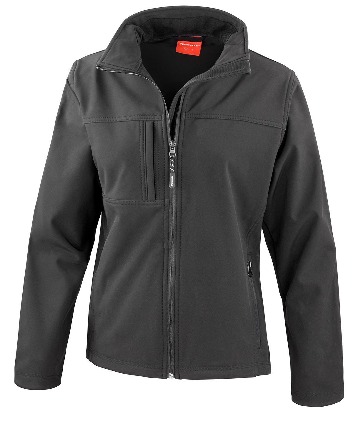Personalised Jackets - Mid Blue Result Women's classic softshell jacket