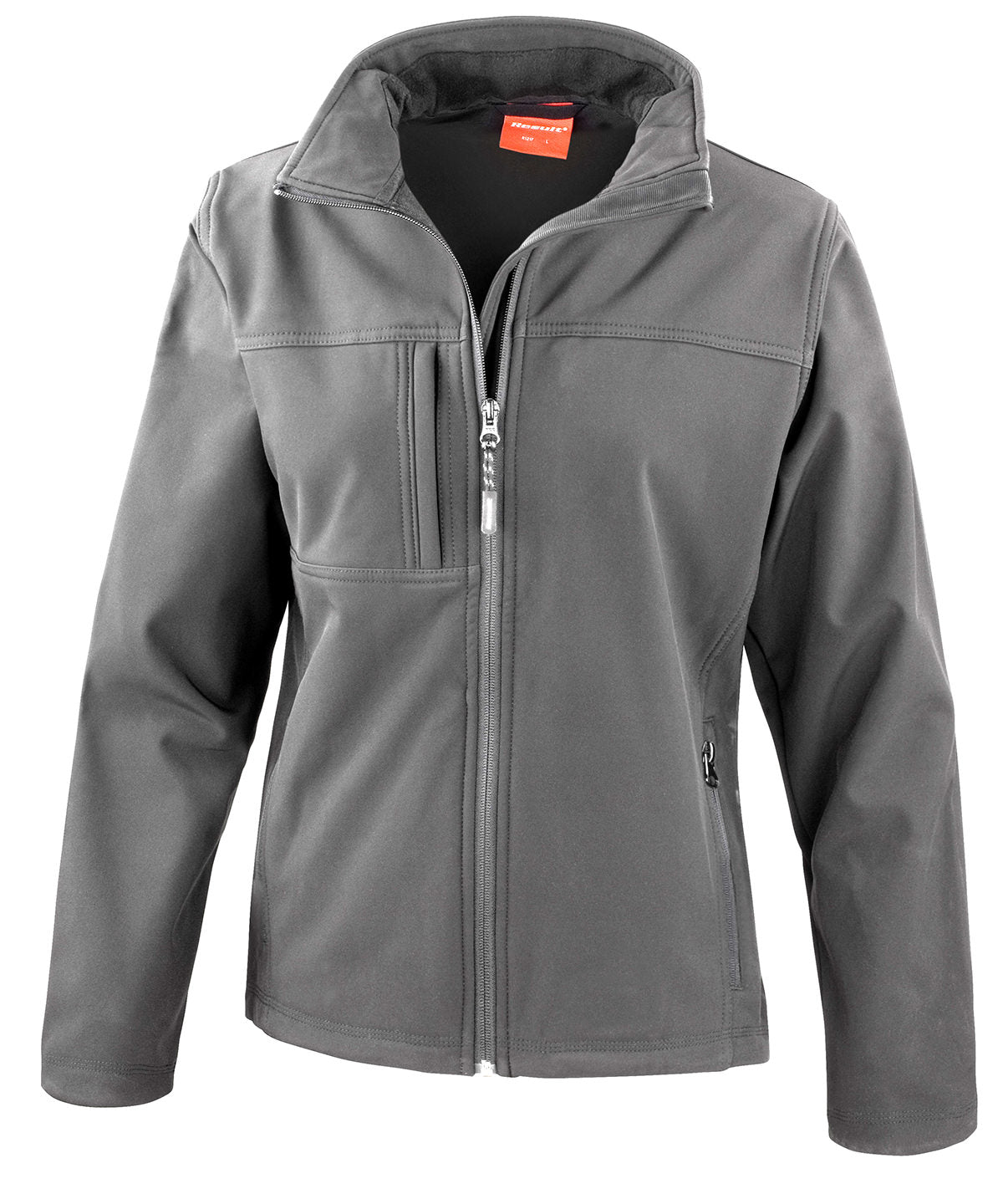 Personalised Jackets - Mid Blue Result Women's classic softshell jacket
