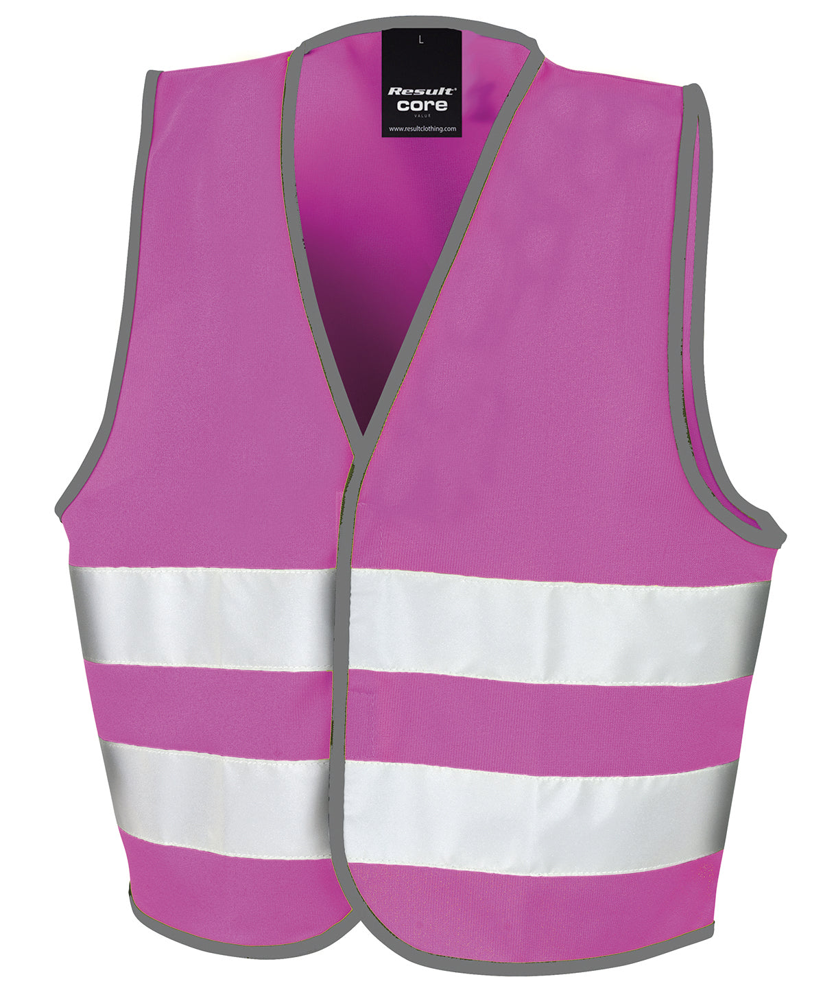 Personalised Safety Vests - Neon Orange Result Core Core junior vest