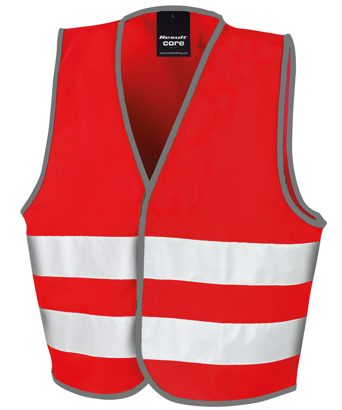 Personalised Safety Vests - Neon Yellow Result Core Core junior vest