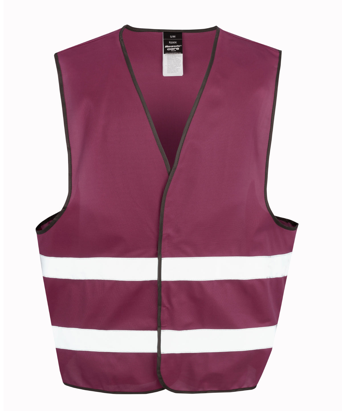 Personalised Safety Vests - Black Result Core Core hi-vis vest