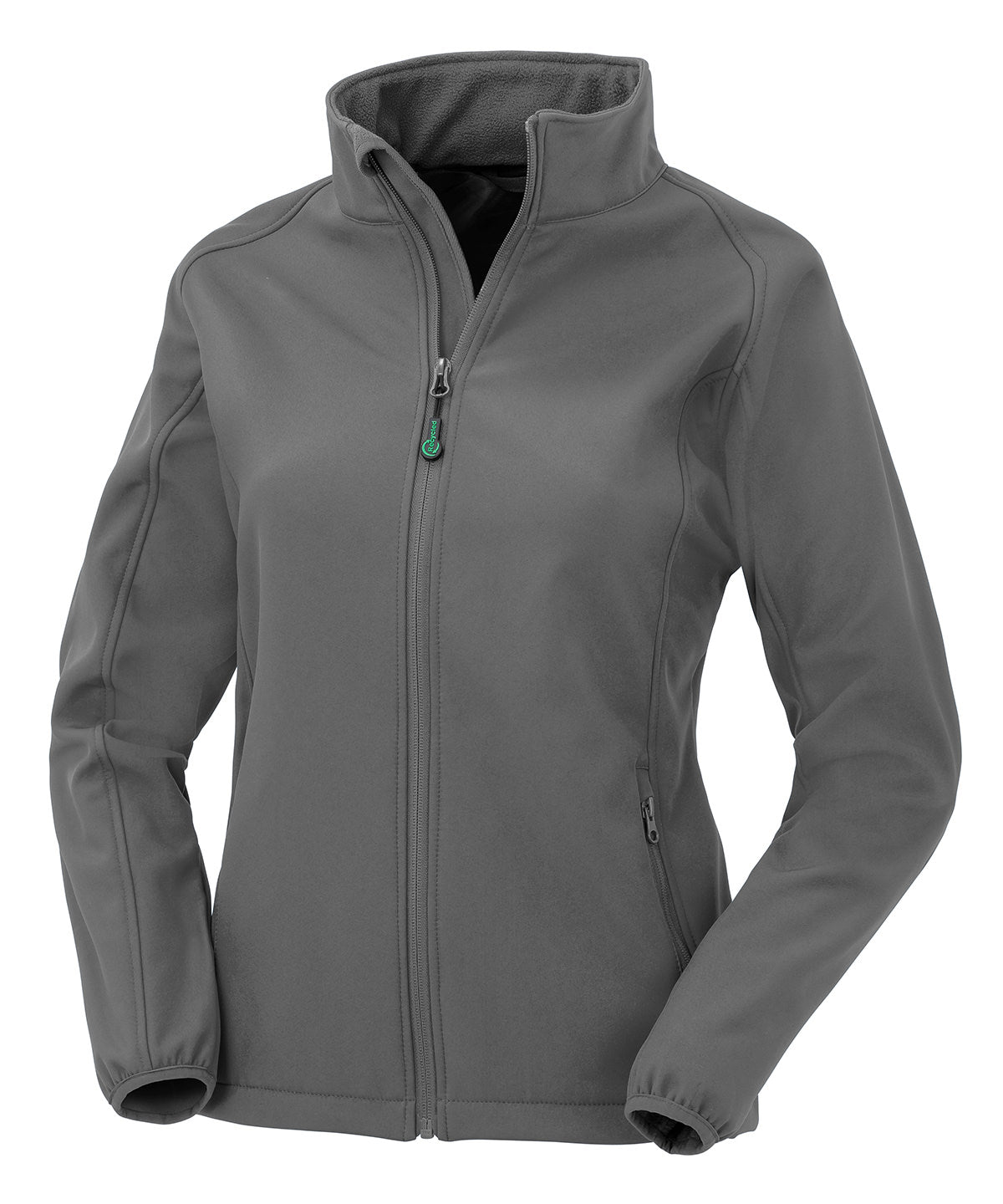 Personalised Jackets - Black Result Genuine Recycled Women's recycled 2-layer printable softshell jacket
