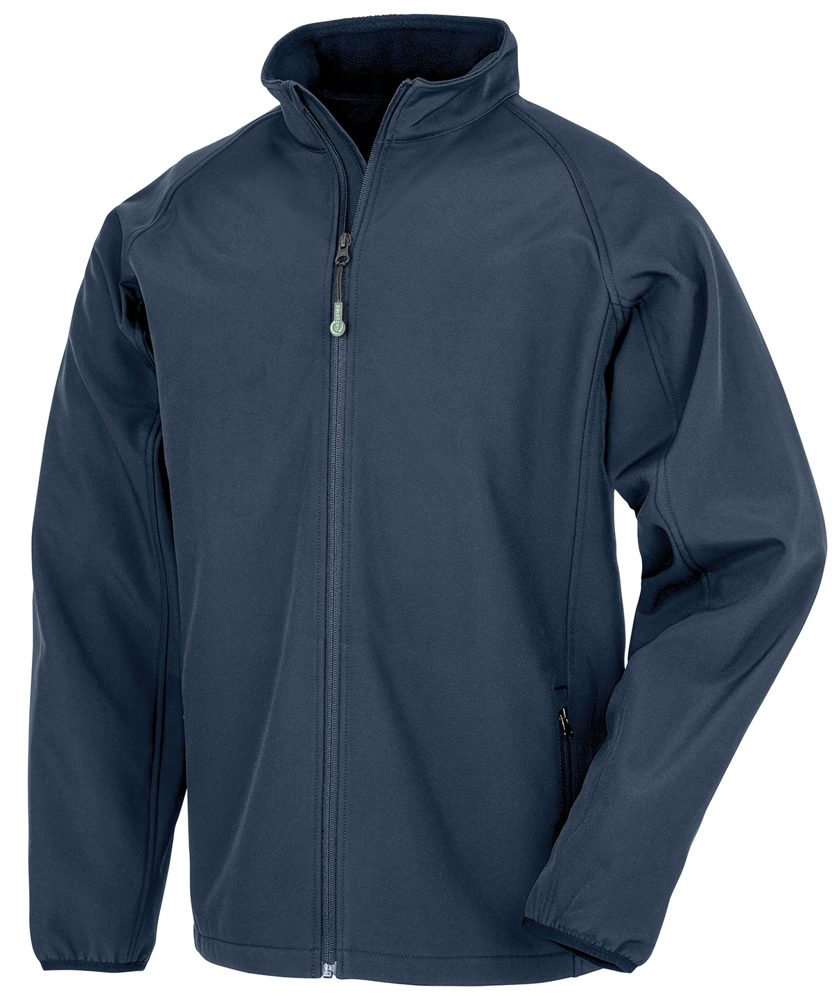 Personalised Jackets - Black Result Genuine Recycled Men's recycled 2-layer printable softshell jacket