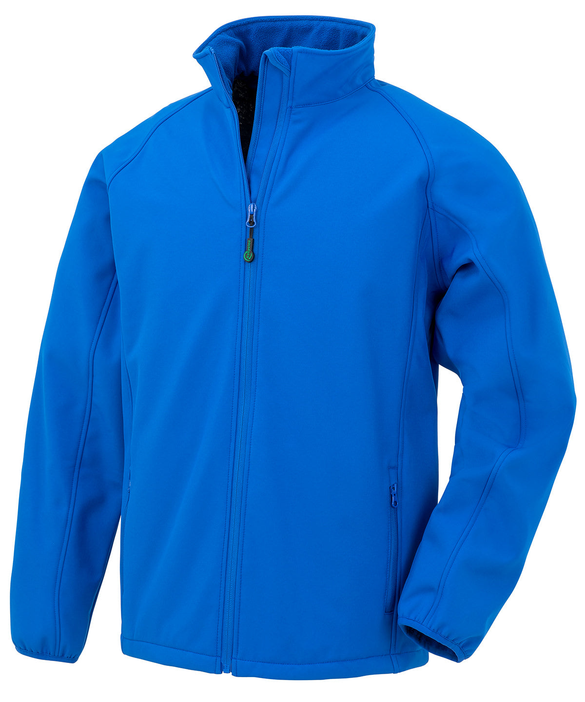 Personalised Jackets - Black Result Genuine Recycled Men's recycled 2-layer printable softshell jacket
