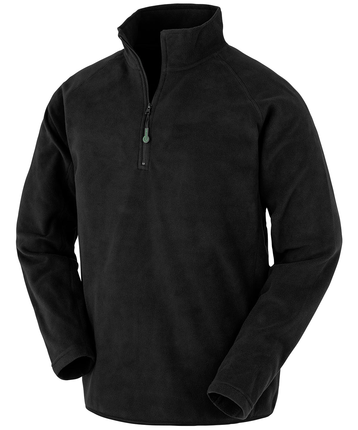 Personalised Fleeces - Black Result Genuine Recycled Recycled microfleece top