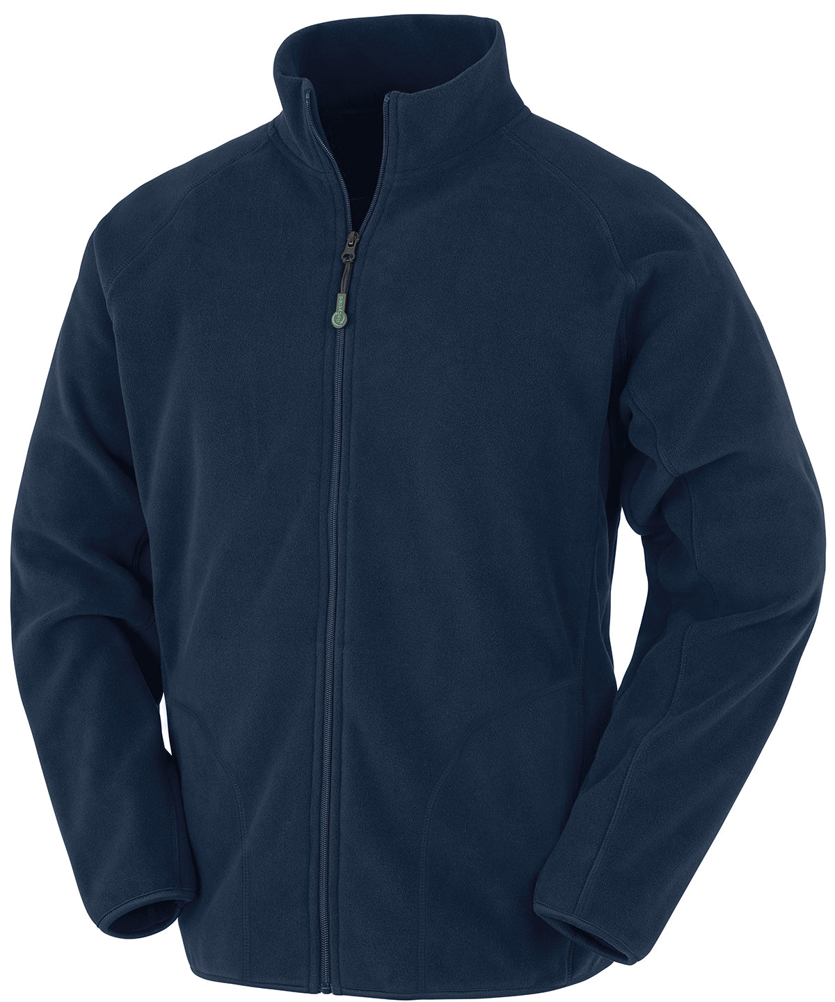 Personalised Jackets - Black Result Genuine Recycled Recycled microfleece jacket