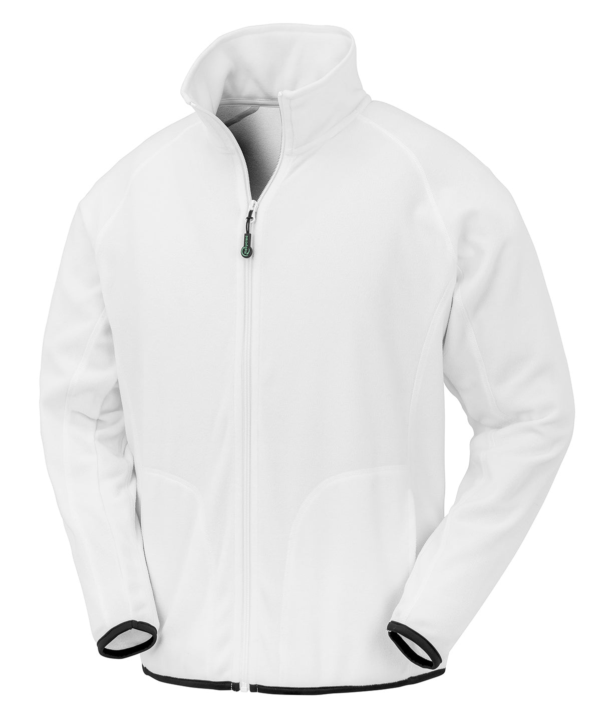Personalised Jackets - Black Result Genuine Recycled Recycled microfleece jacket
