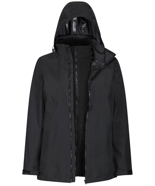 Personalised Jackets - Black Regatta Professional Women's classic 3-in-1 jacket