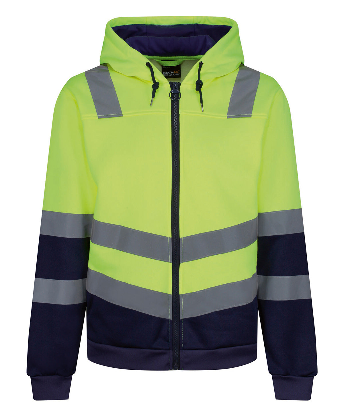Personalised Hoodies - Mid Orange Regatta High Visibility Pro hi-vis full zip hoodie