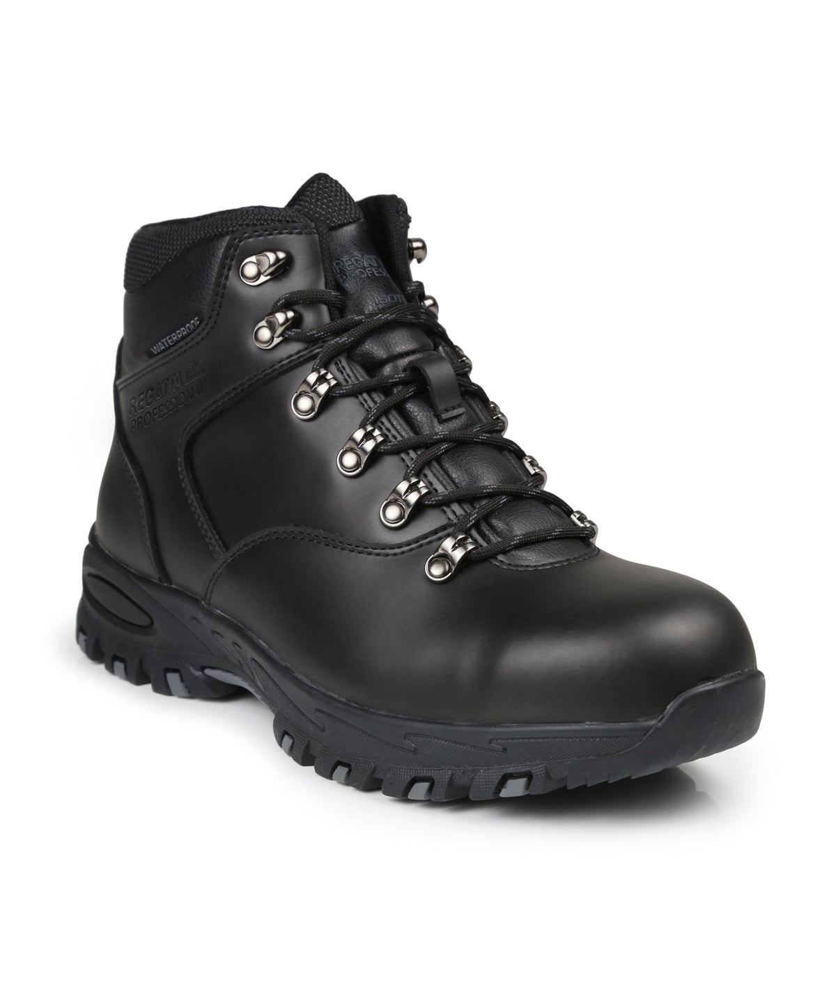 Personalised Boots - Black Regatta Safety Footwear Gritstone S3 safety hiker boot
