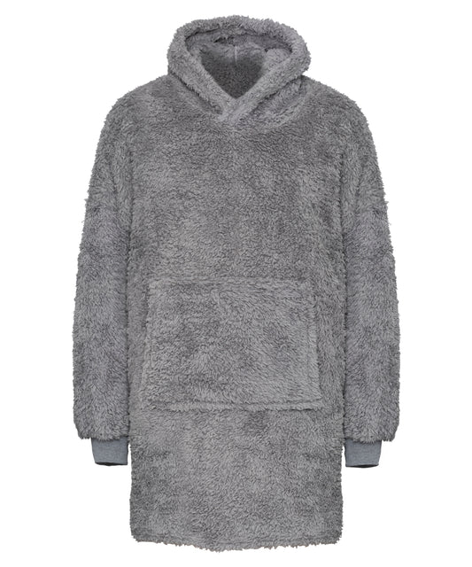 Personalised Hoodies - Natural Ribbon The Ribbon teddy bear fabric hoodie