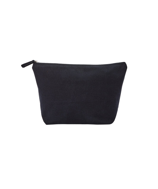 Personalised Bags - Black Nutshell® Recycled luxe canvas accessory bag