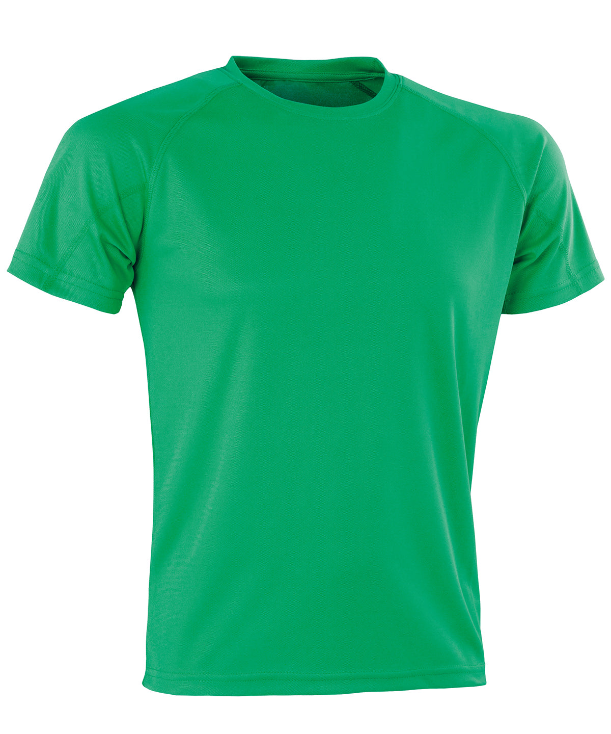 Personalised T-Shirts - Mid Orange Spiro Performance Aircool tee