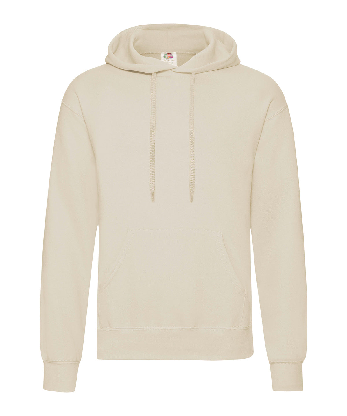 Personalised Hoodies - Mid Red Fruit of the Loom Classic 80/20 hooded sweatshirt