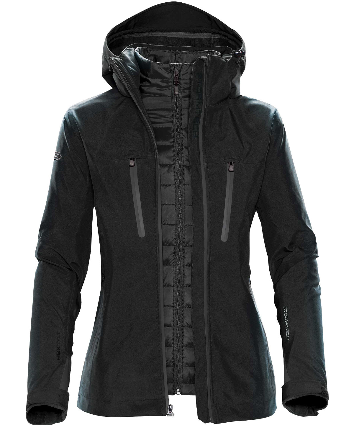 Personalised Jackets - Black Stormtech Women's Matrix system jacket