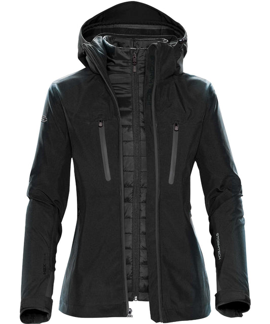 Personalised Jackets - Black Stormtech Women's Matrix system jacket