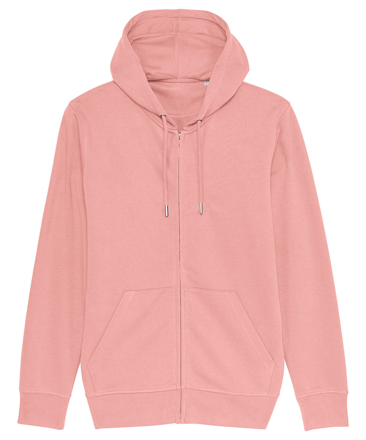 Personalised Hoodies - Dark Grey Stanley/Stella Unisex Connector essential zip-thru hoodie sweatshirt (STSU820)