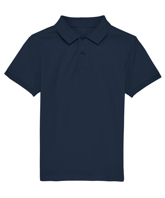 Personalised Polo Shirts - Navy Stanley/Stella Mini sprinter kids polo (STPK908)