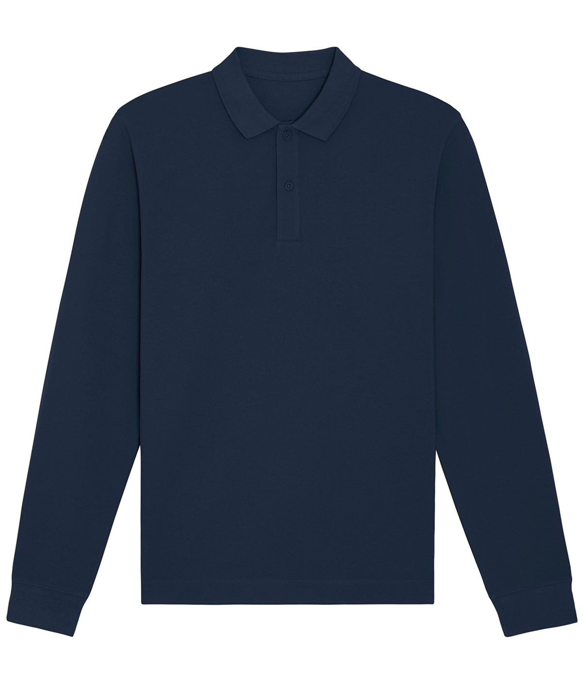 Personalised Polo Shirts - Dark Grey Stanley/Stella Prepster long sleeve unisex polo (STPU332)