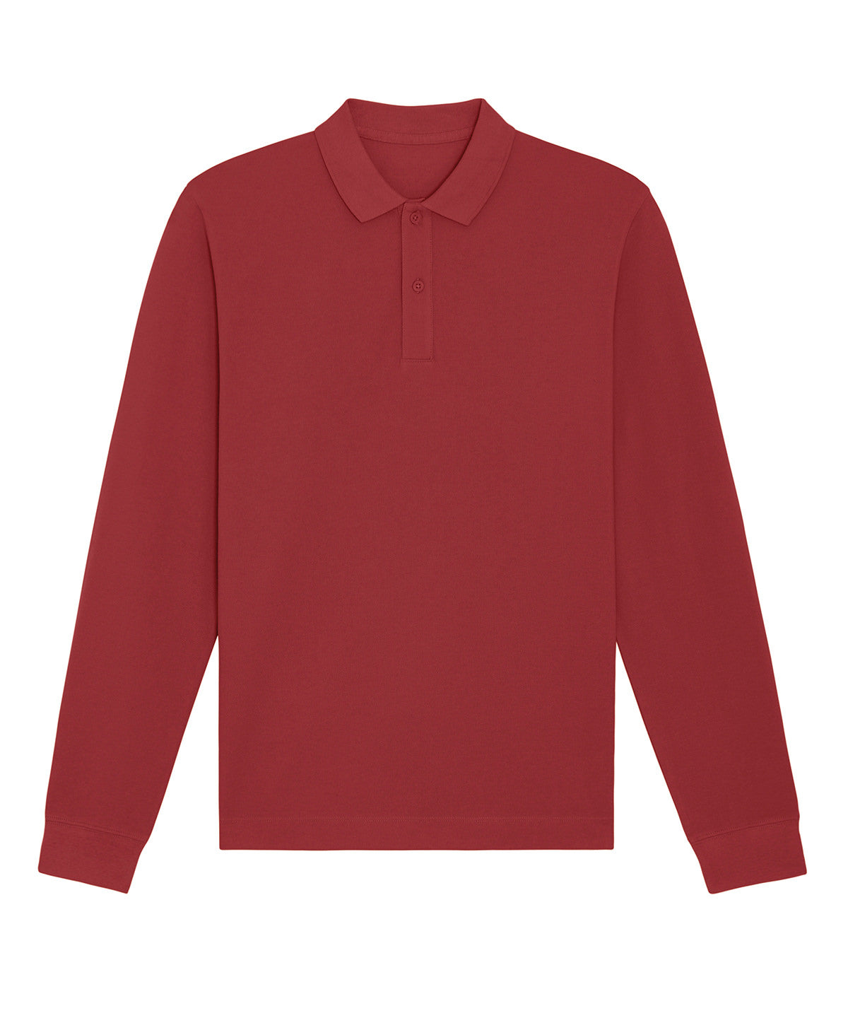 Personalised Polo Shirts - Black Stanley/Stella Prepster long sleeve unisex polo (STPU332)