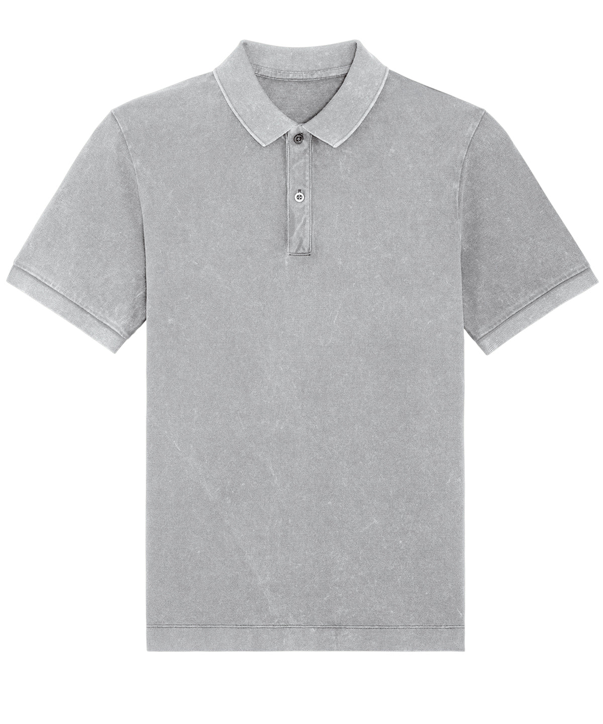 Personalised Polo Shirts - Light Grey Stanley/Stella Prepster Vintage unisex short sleeve polo (STPU335)