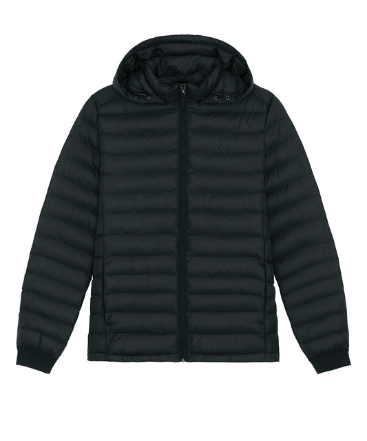 Personalised Jackets - Black Stanley/Stella Stanley Voyager jacket with removable hood (STJM837)