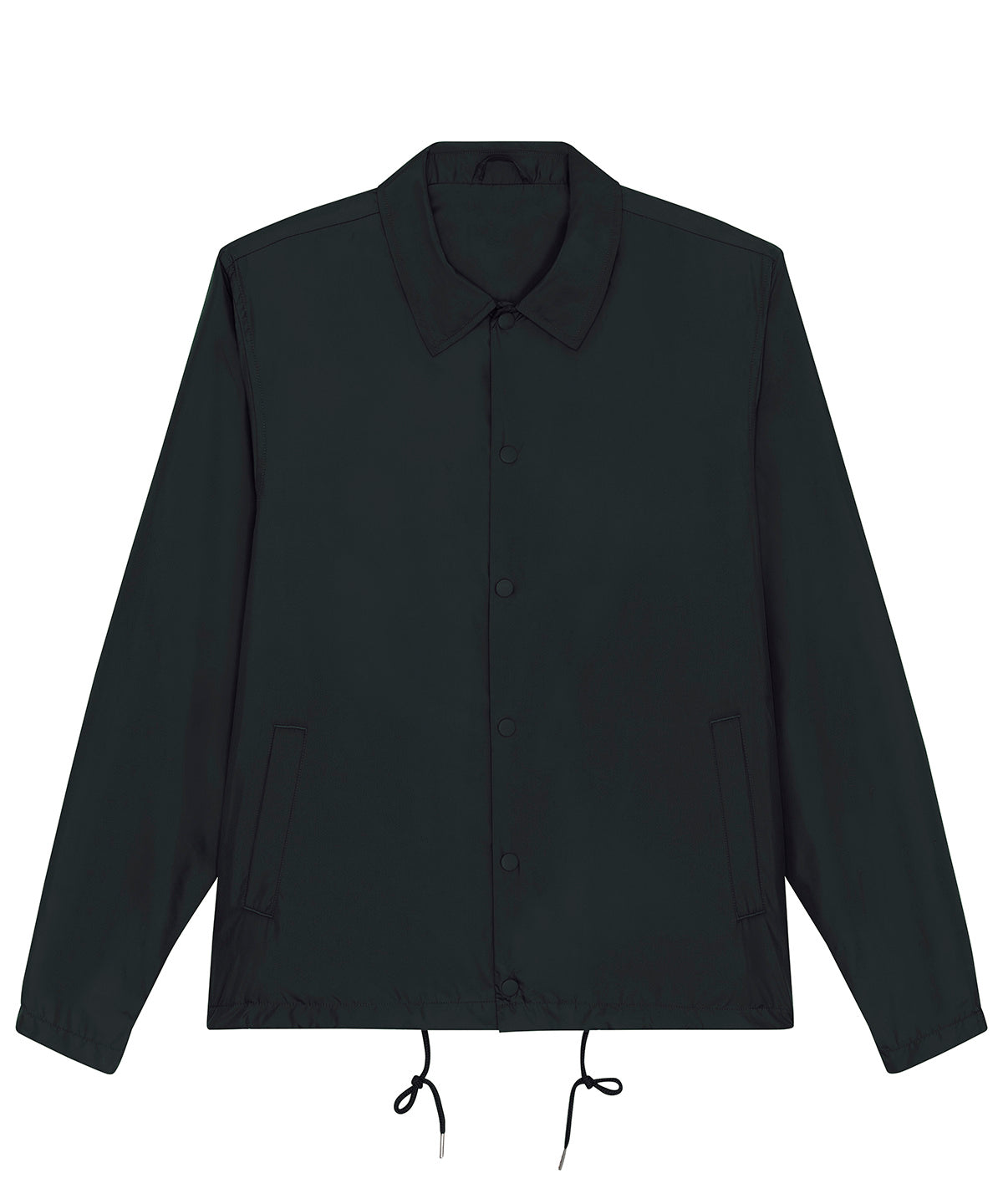 Personalised Jackets - Black Stanley/Stella Coacher casual jacket (STJU833)
