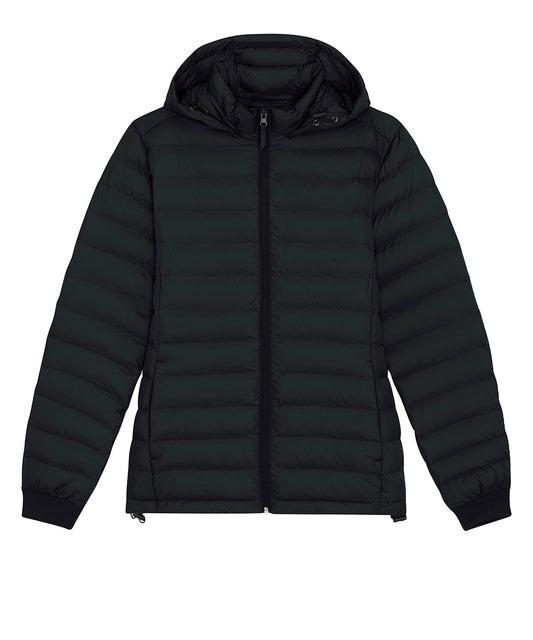 Personalised Jackets - Black Stanley/Stella Stella Voyager jacket with removable hood (STJW839)