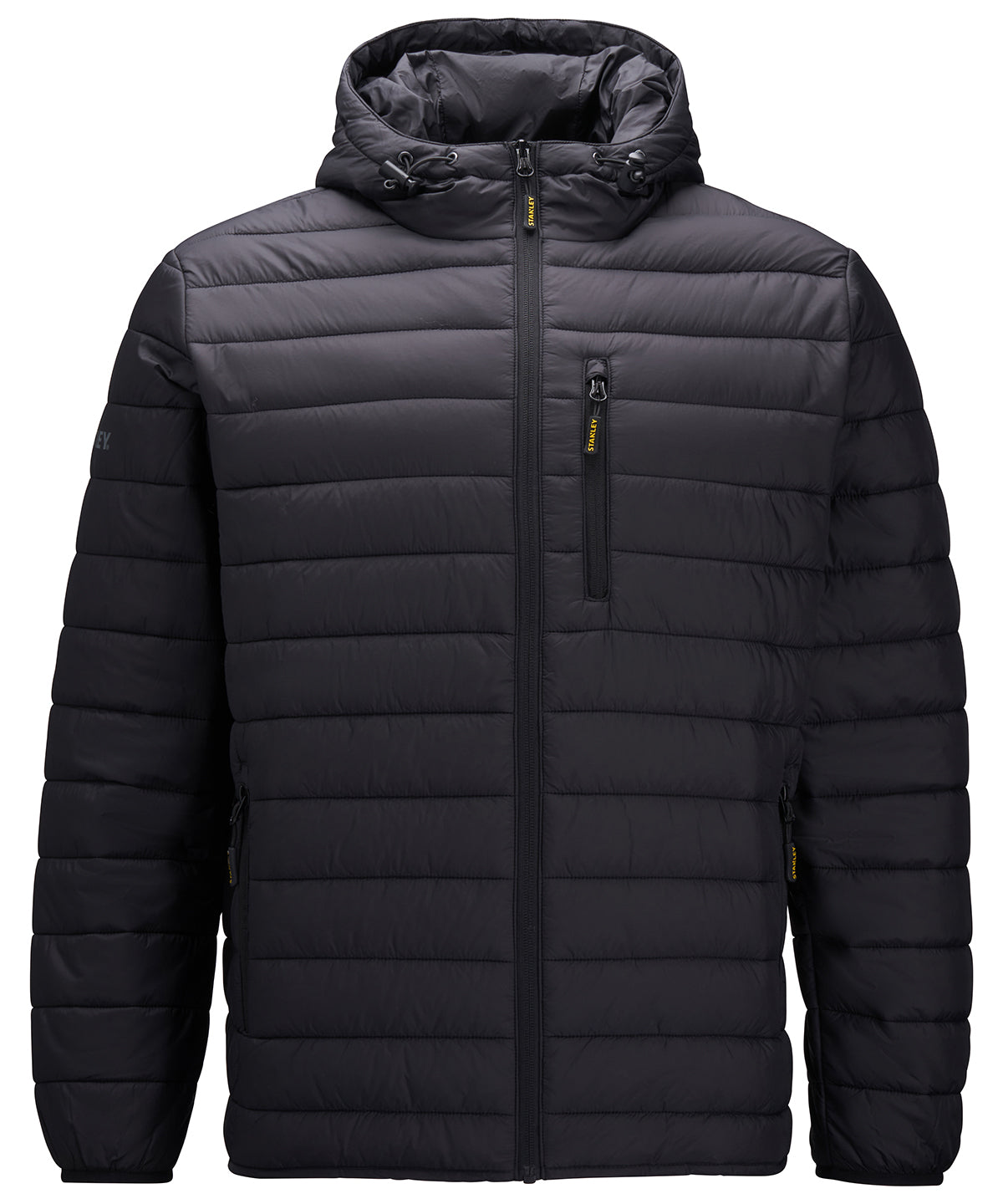 Personalised Jackets - Black Stanley Workwear Westby padded jacket