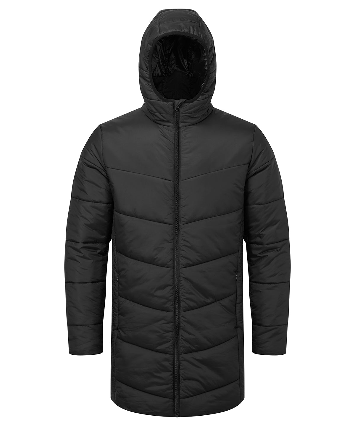 Personalised Jackets - Black TriDri® Men's TriDri® microlight longline jacket