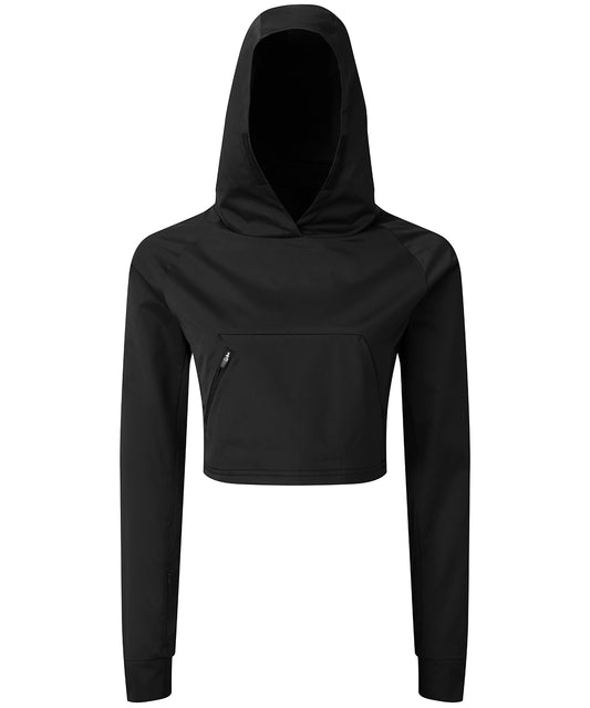 Personalised Jackets - Black TriDri® Women's TriDri® cropped jacket