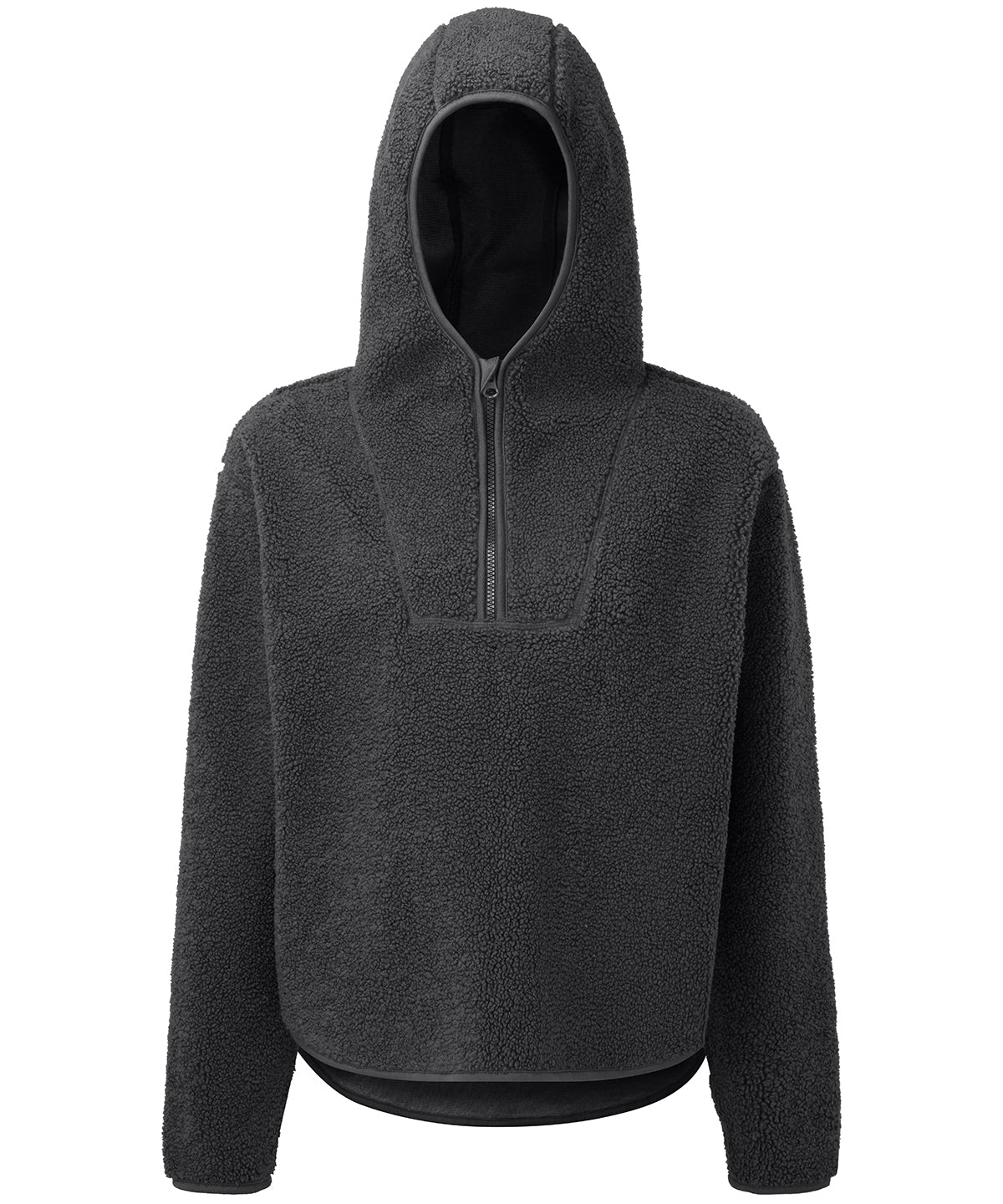 Personalised Hoodies - Black TriDri® Women's TriDri® sherpa ¼-zip hoodie