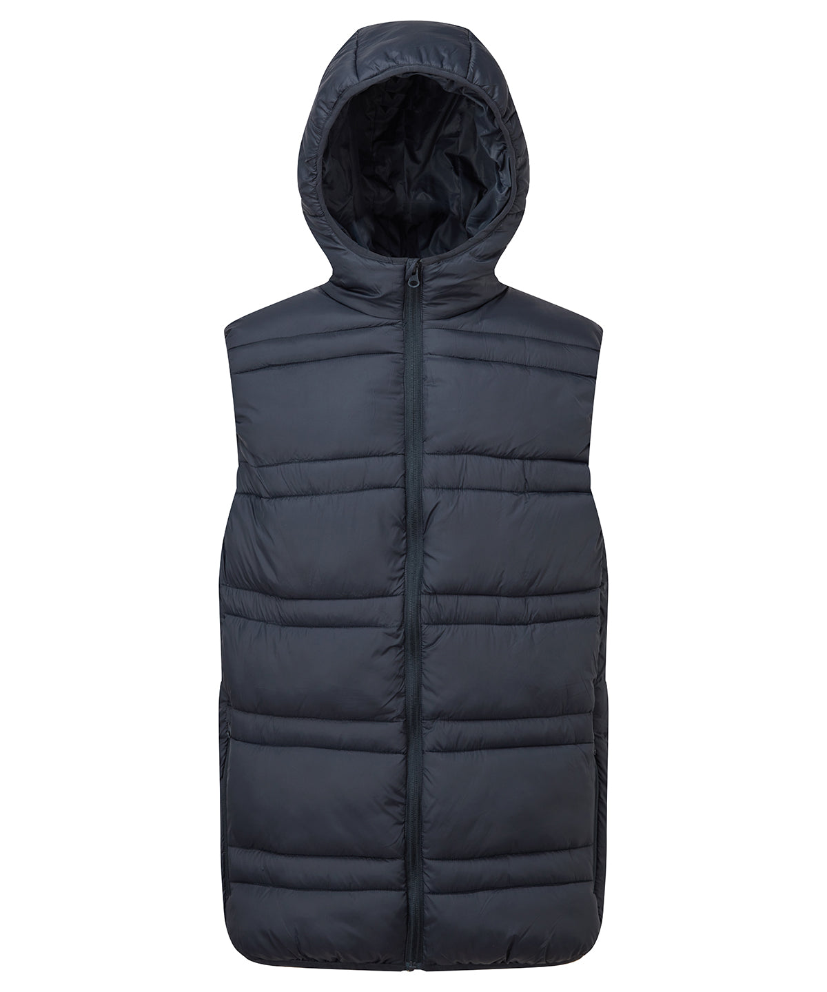 Personalised Body Warmers - Black 2786 Latitude hooded bodywarmer